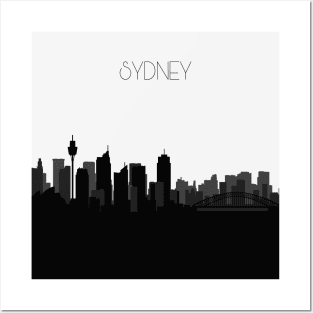 Sydney Skyline Posters and Art